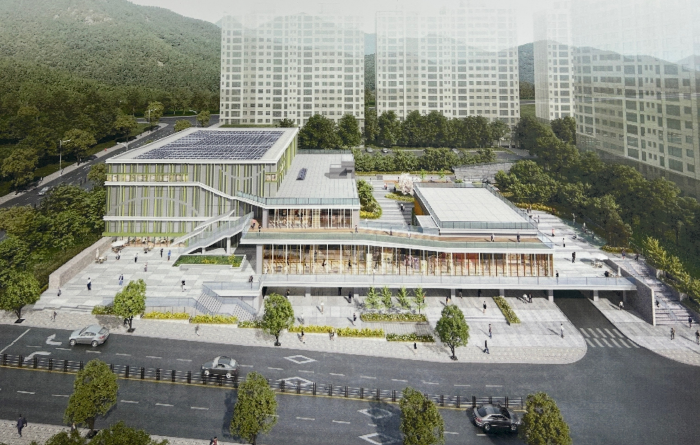 평내체육문화센터 전경